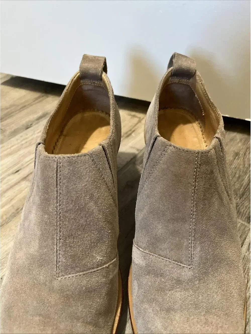RAG AND BONE THOMPSON LADIES SUEDE ANKLE GREY BOOTS IT39/US9 MADE ITALY RP$500